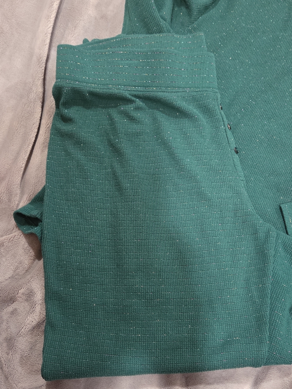 stars above Men's Dark Teal Crewneck Sweater - Picture 2 of 7